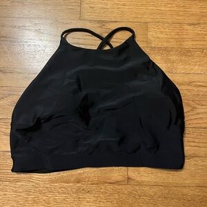Old Navy Cross Back Halter Swim Top